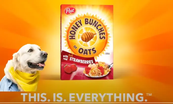 Dogs Eat Honey Bunches of Oats